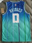 Maillot de Basket #0 Bridges Hornets 75th Anniversary Imprimé